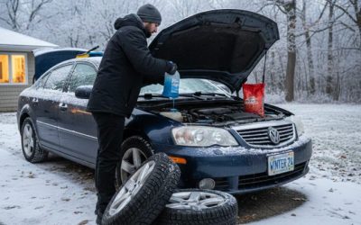 préparation voiture