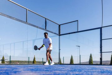Installation terrain de tennis